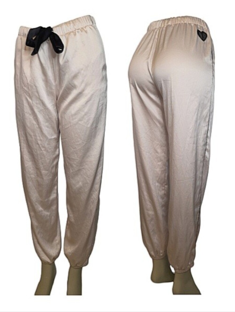 Victoria's Secret Satin Pajama Pants Blush Pink Size S